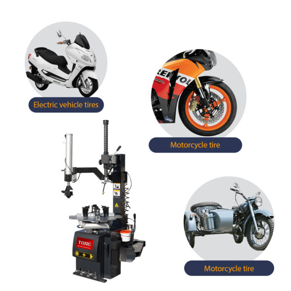 TONC T910Motorcycle Tire Changers-Garage Motorcycle Tire Machine - Image 6