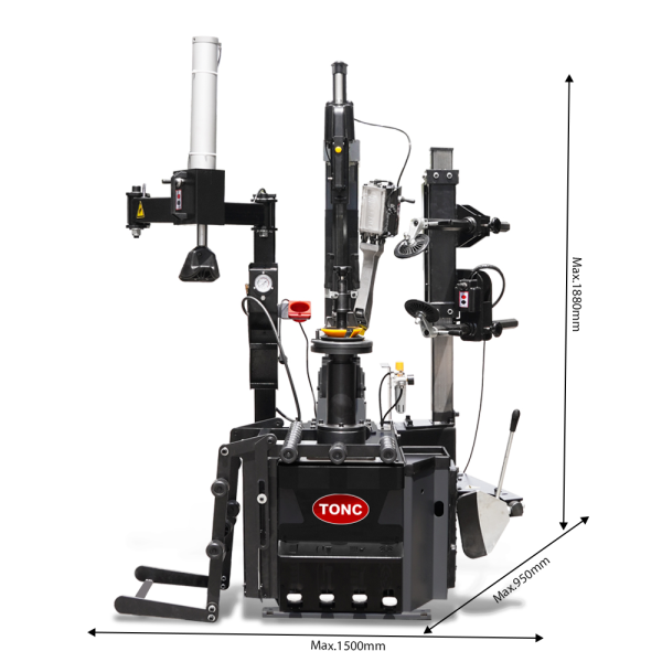 TONC Luxury Tire Mount Machine 28" Non-touch Automatic Tyre Changer & 28" Wheel Balancer Workshop Tire Changing Machine - Image 5