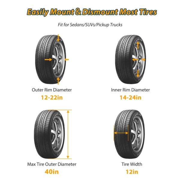 TONC T990 Vertical lift Tyre Changing Machine  Tire Changer Machine for Car - Image 8
