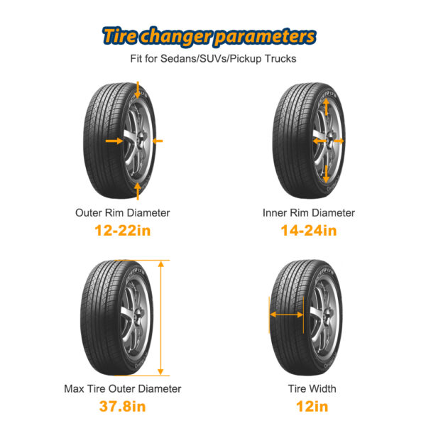 TONC T921Car Tire Changers-Garage Car Tire Machine - Image 4